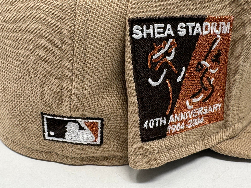 New York Mets Shea Stadium Camel 5950 New Era Fitted Hat