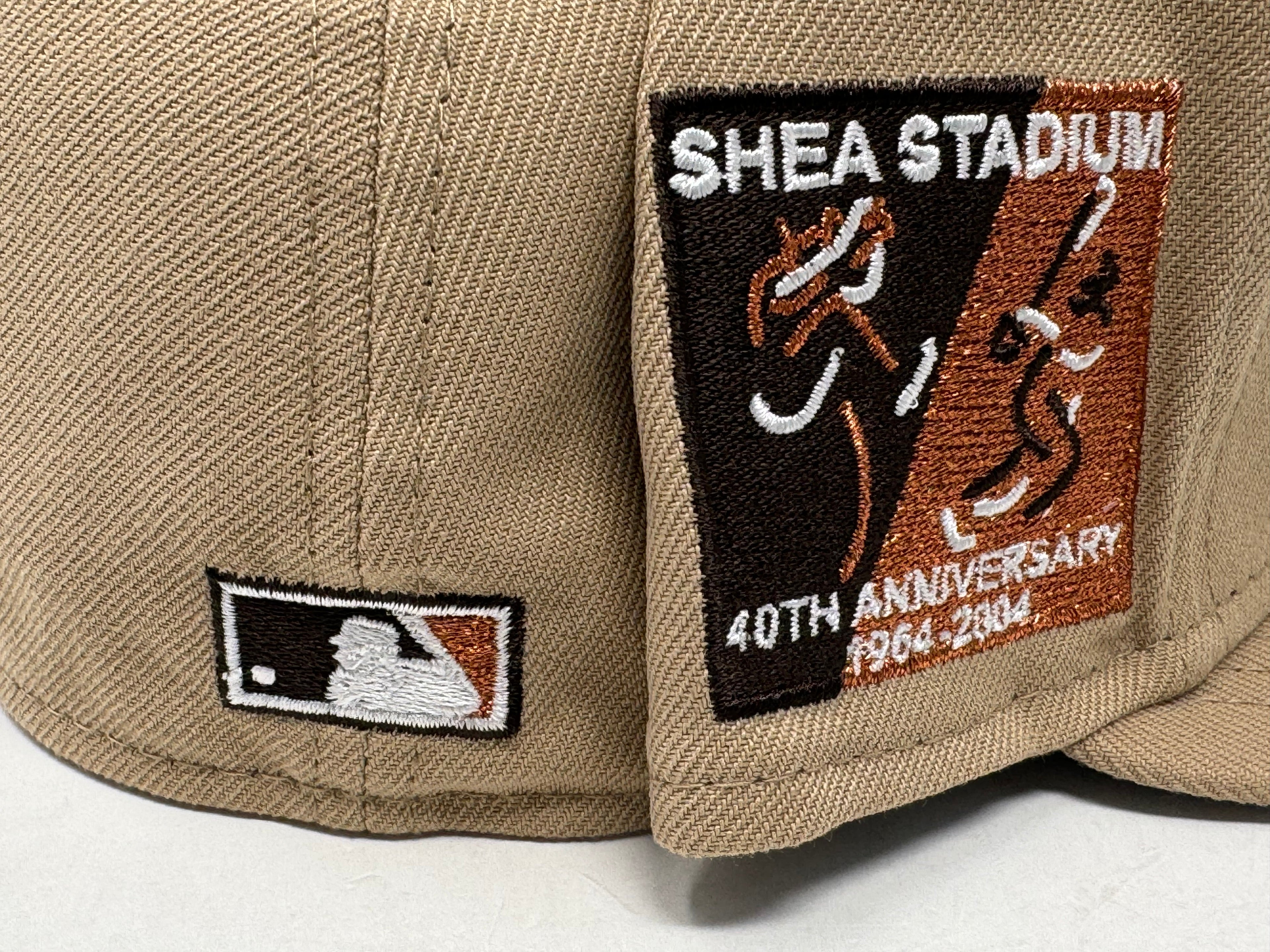 New York Mets Shea Stadium Camel 5950 New Era Fitted Hat