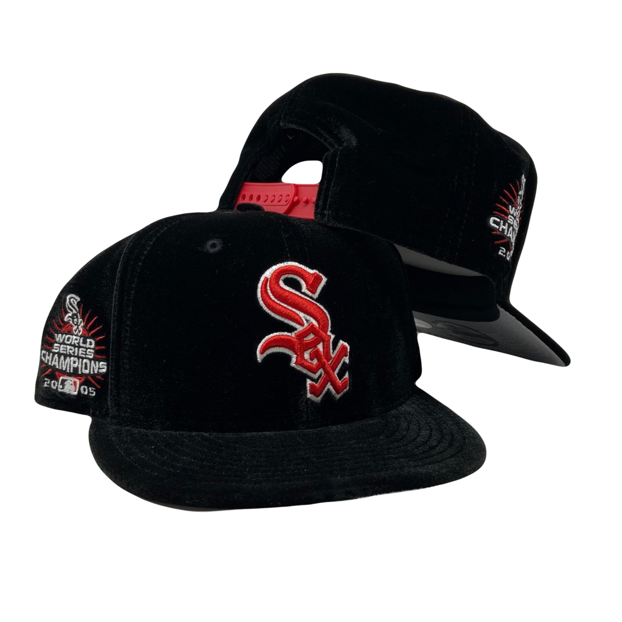 Chicago White Sox 2005 World Series Champion "Velvet " 9Fifty New Era Snapback Hat
