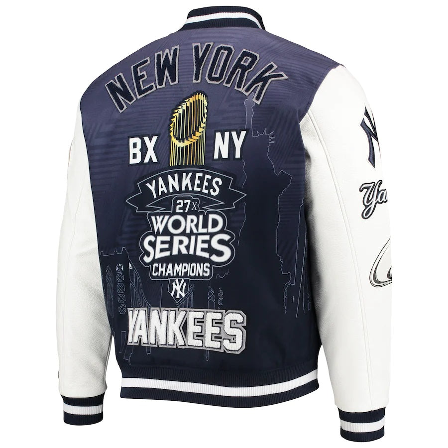 Yankees Pro Standard Navy Remix Varsity