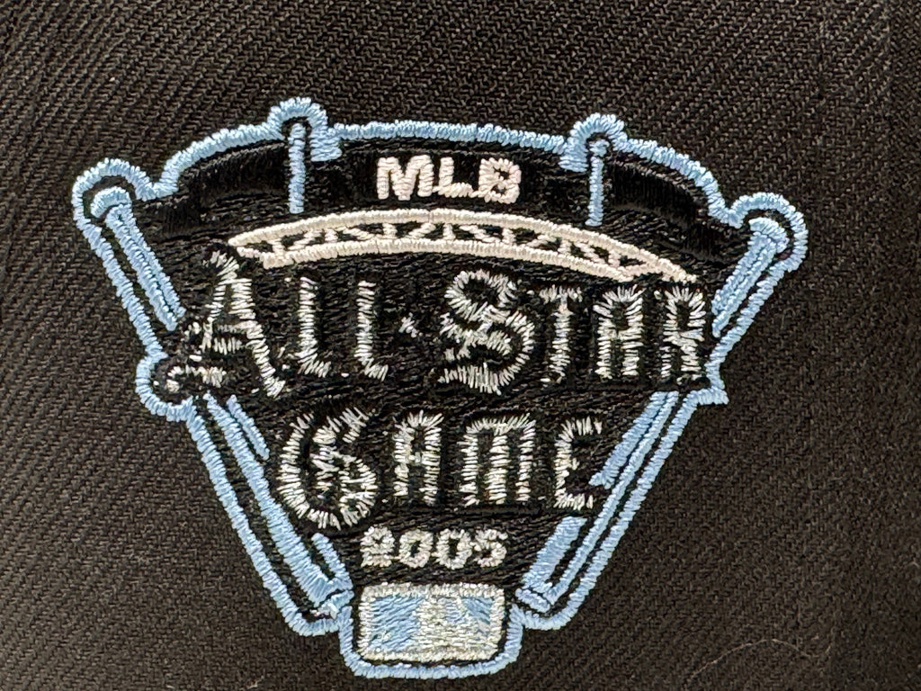 Detroit Tigers 2005 All Star Game Sliding Kitty New Era Fitted Hat-Black