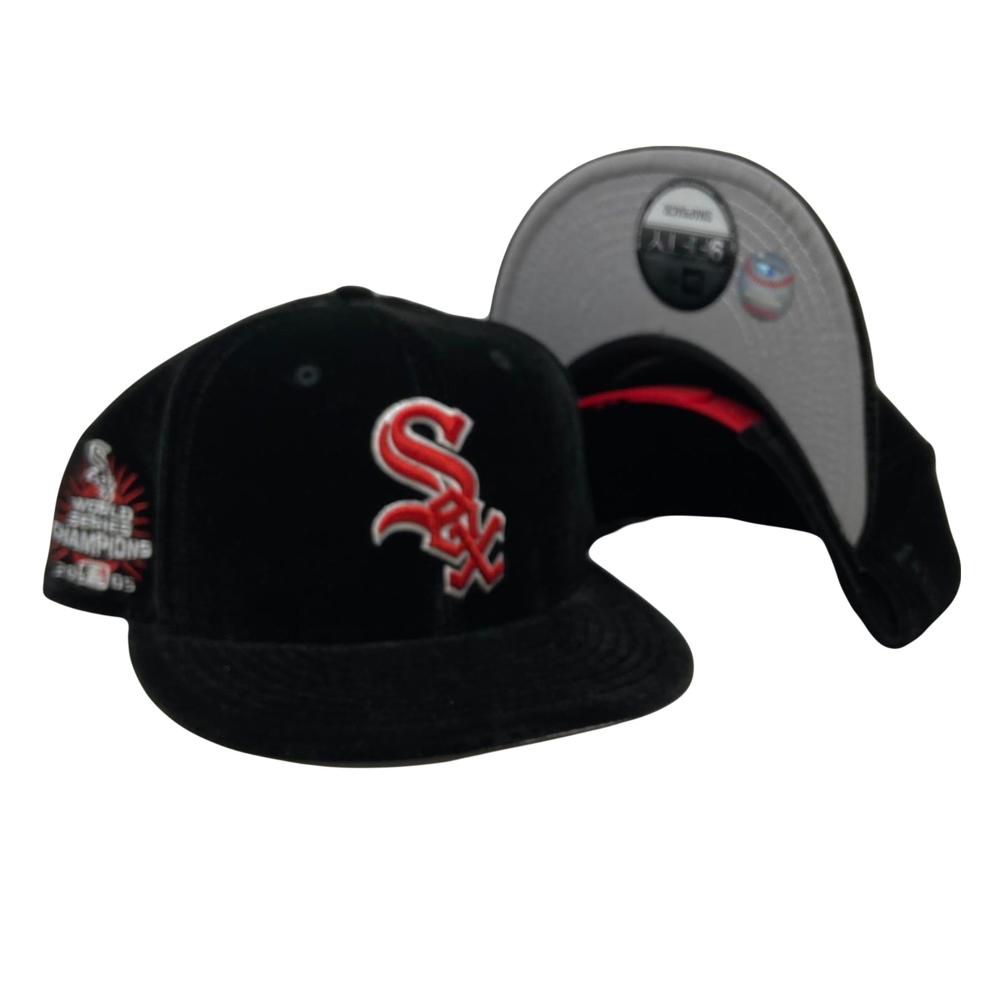 Chicago White Sox 2005 World Series Champion "Velvet " 9Fifty New Era Snapback Hat