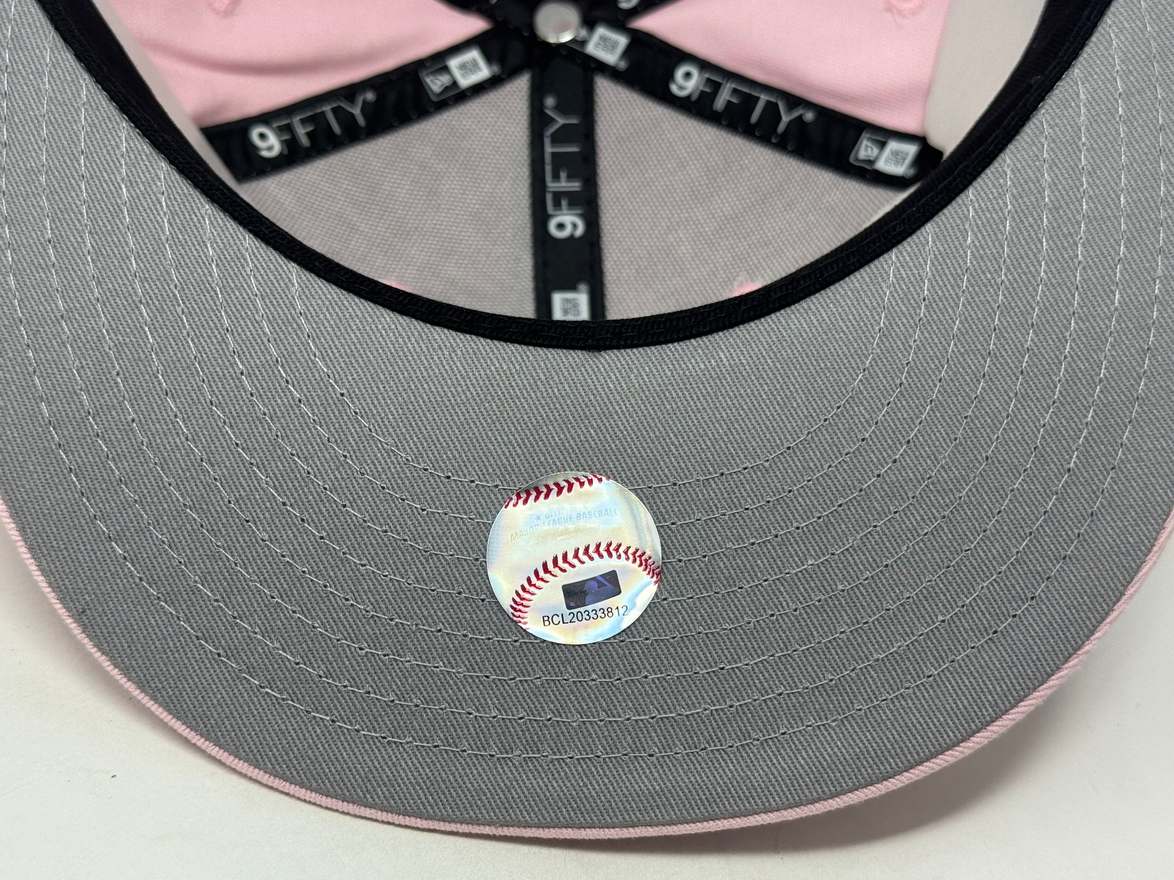Florida Marlins 1997 World Series Pink Gray Brim New Era Snapback Hat
