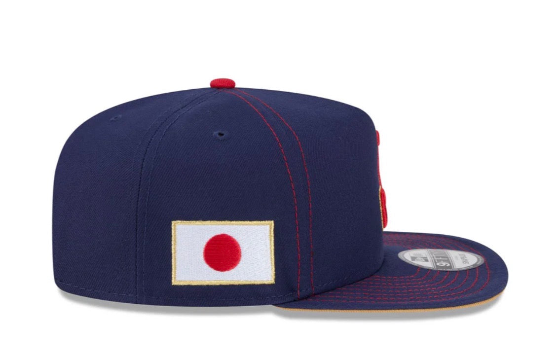 Japan WBC 2026 Japan 9Fifty A-Frame Snapback