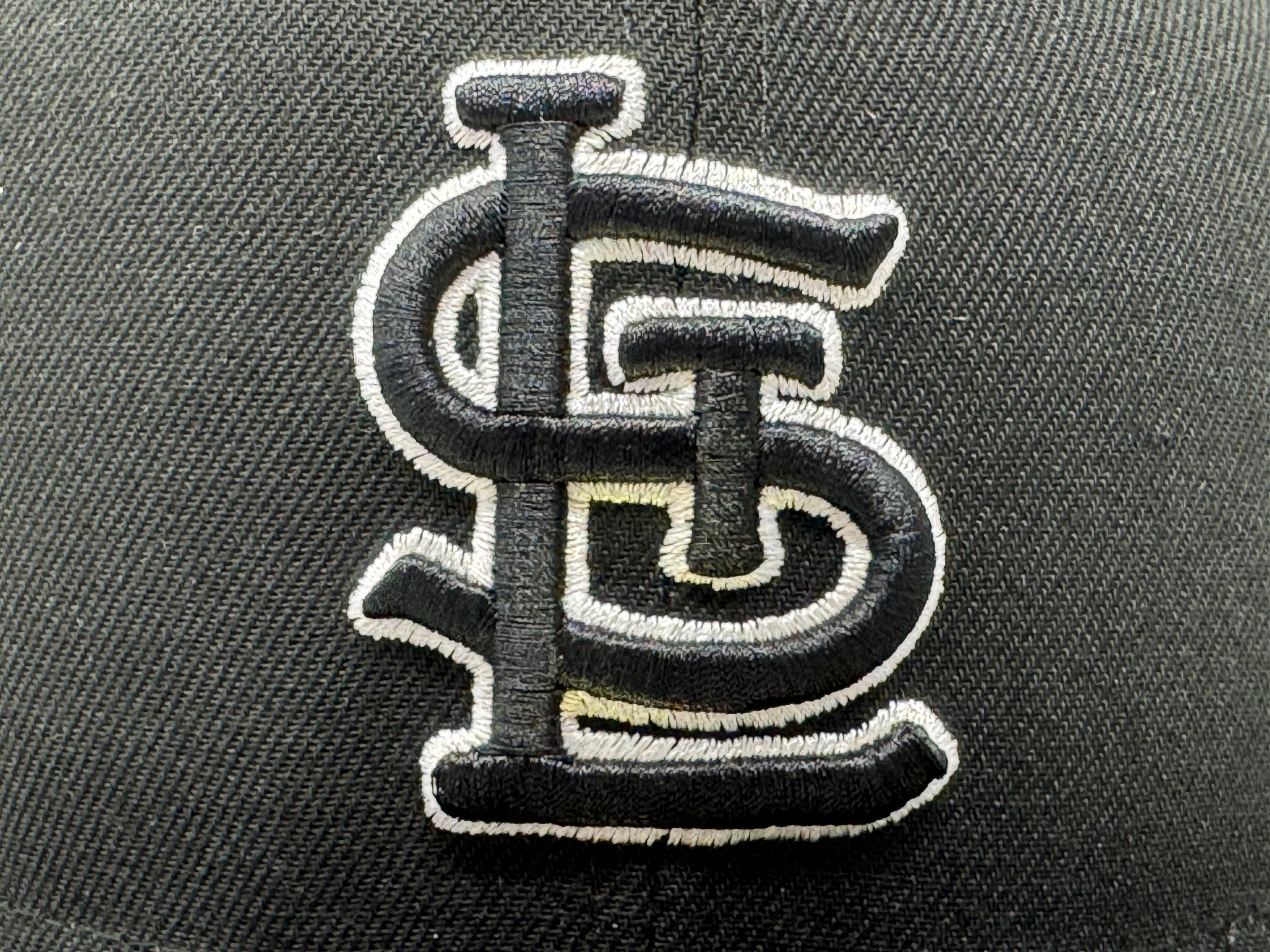 St. Louis Cardinals 2006 World Series Black  Gray Brim New Era Fitted Hat