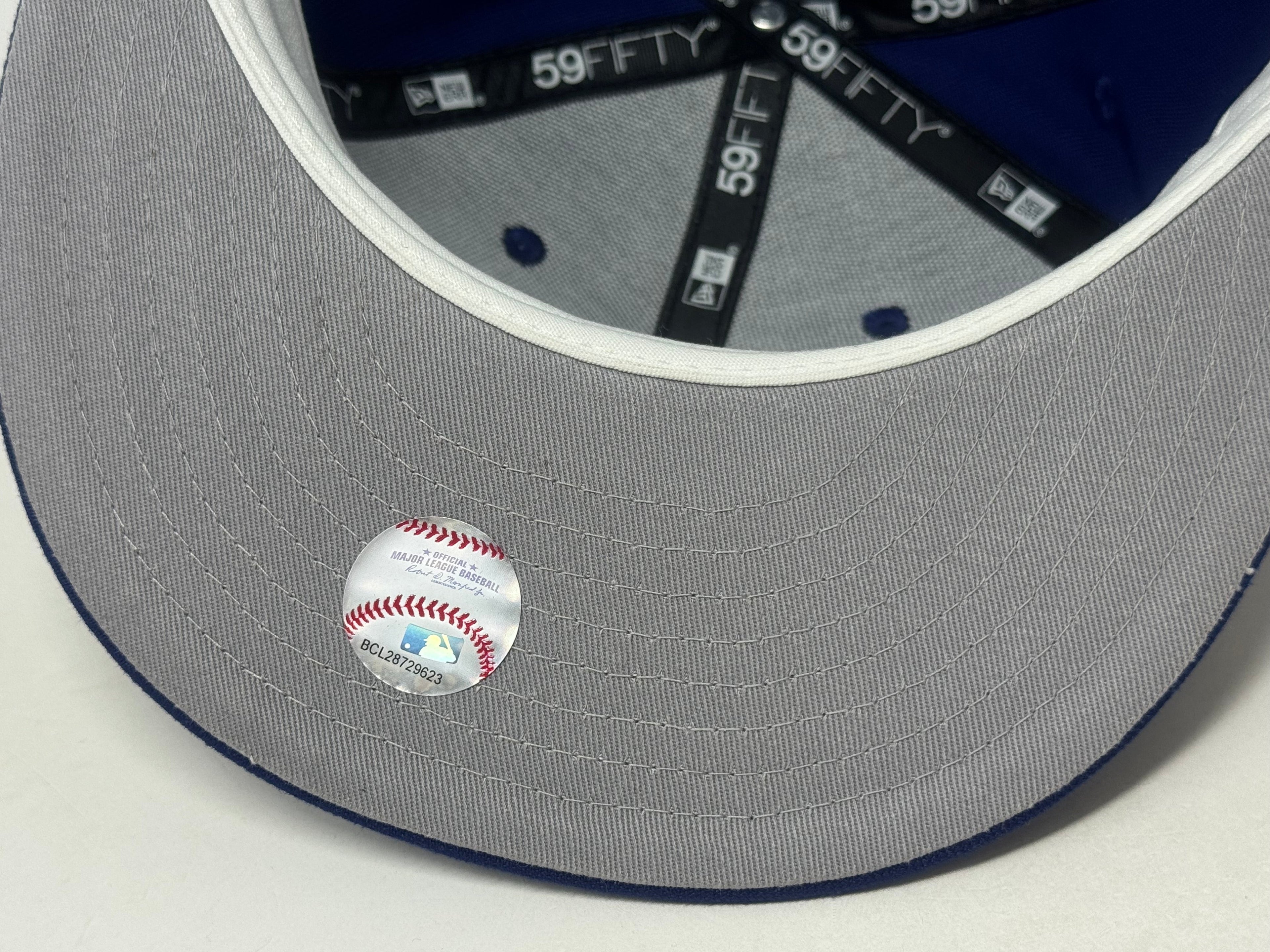 Los Angeles Dodgers 2020 World Series Champions Fitted Hat-Royal Blue