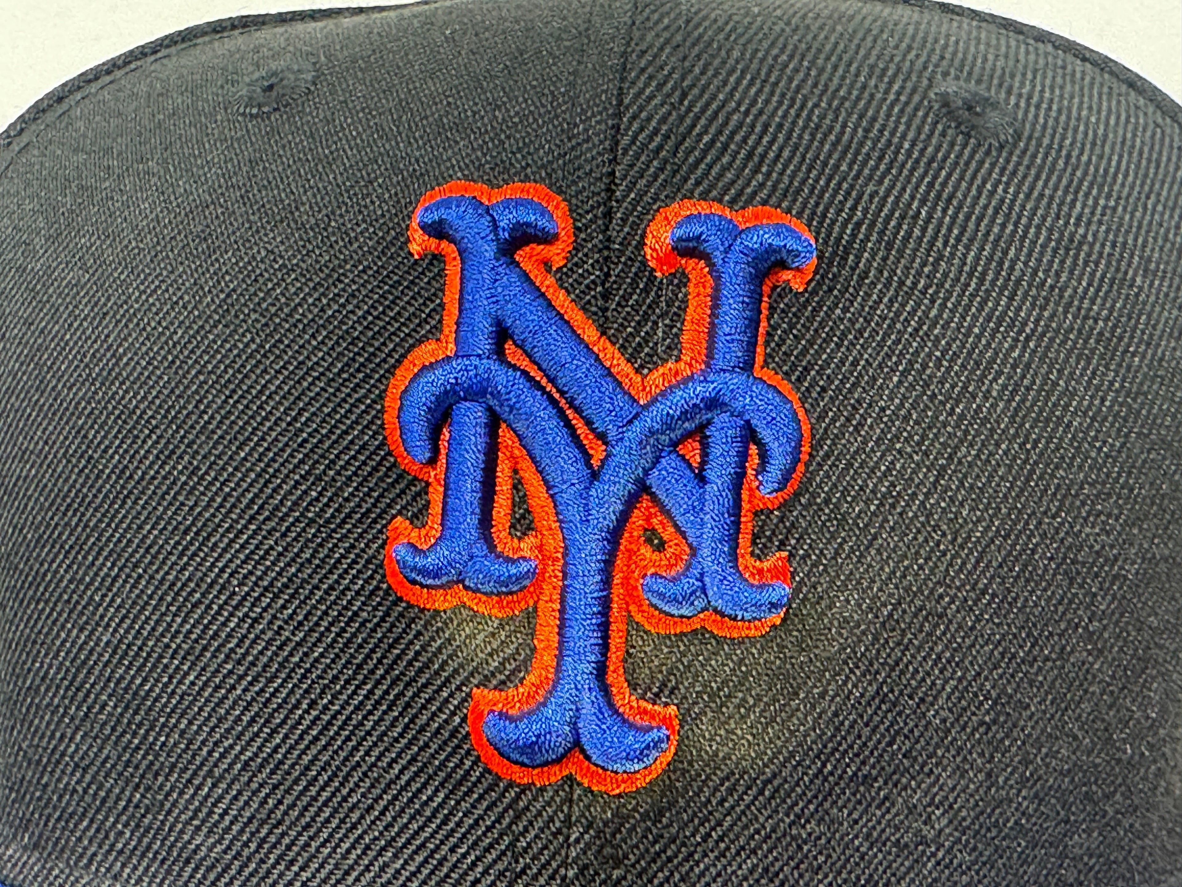 New York Mets 2000 World Series Black Royal Blue 59Fifty New Era Fitted Hats