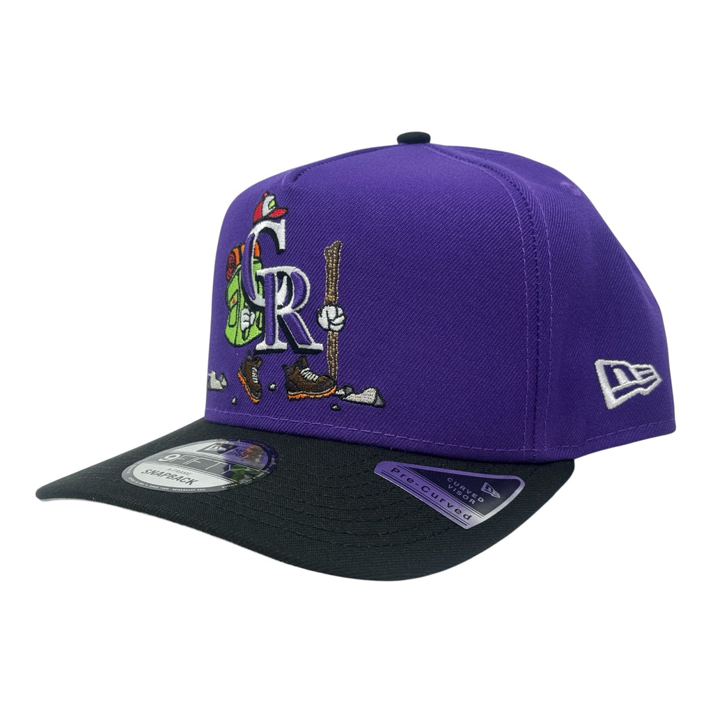 Colorado Rockies Cartoon logo New Era 9Fifty Snapback Hat