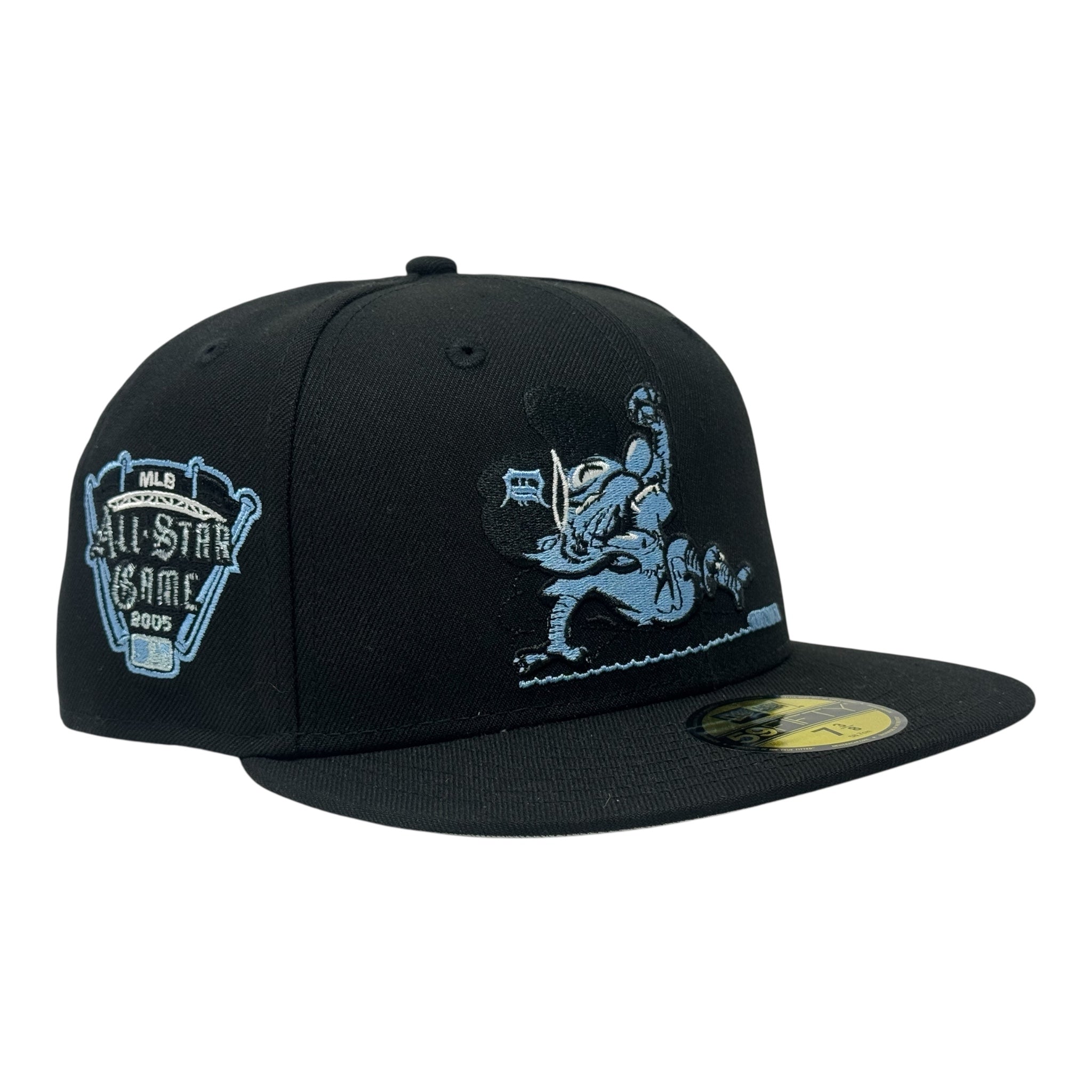 Detroit Tigers 2005 All Star Game Sliding Kitty New Era Fitted Hat-Black