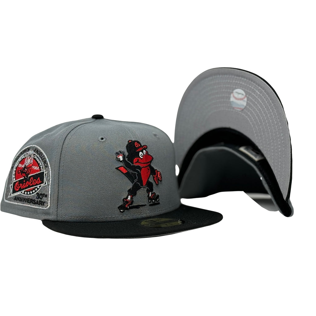 Baltimore Orioles 30th Anniversary Mascot logo 59Fifty New Era Fitted Hat