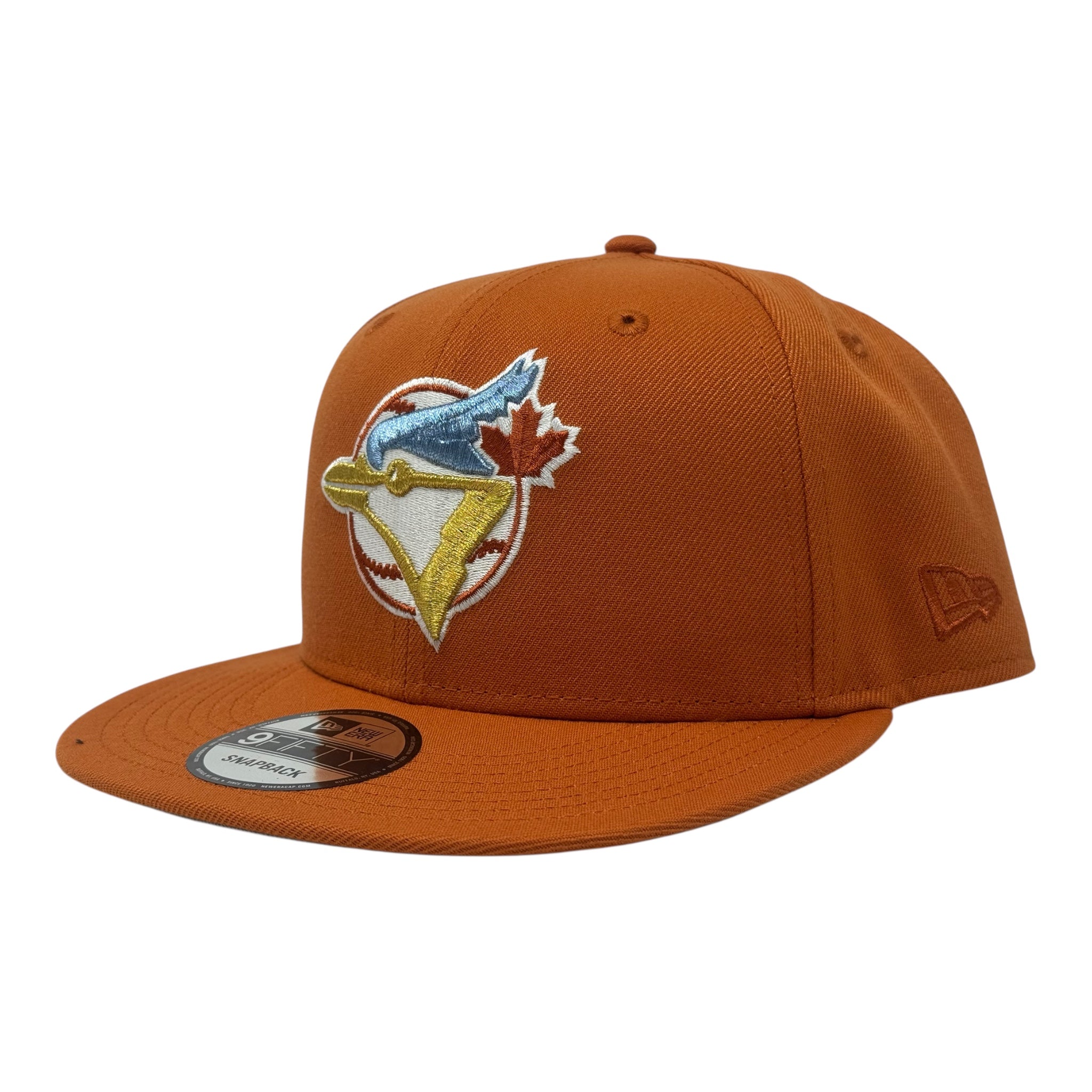 Toronto Blue Jays 1992 World Series Snapback hat-Fall Orange