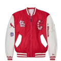 ST. LOUIS CARDINALS X ALPHA X NEW ERA L-2B BOMBER JACKET