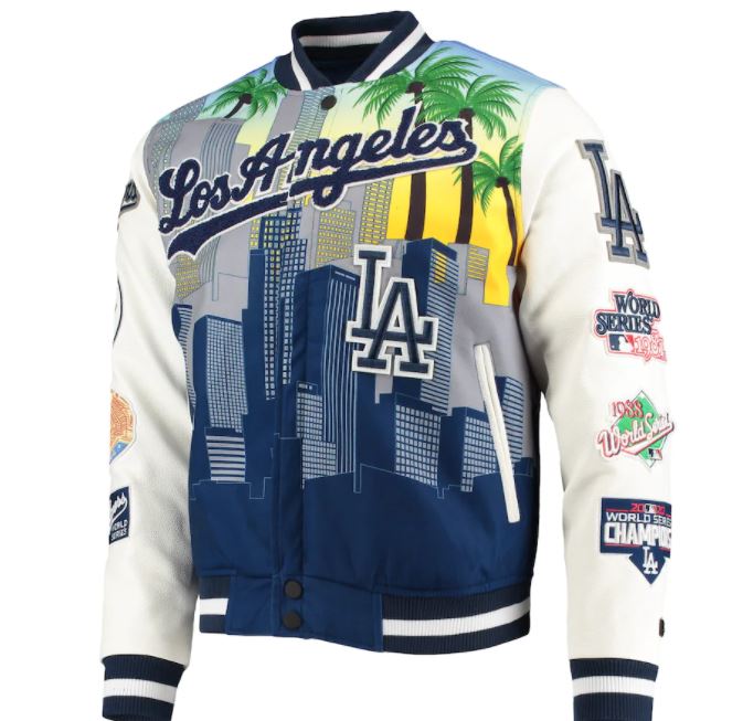 Los Angeles Dodgers Remix Pro Standard Varsity Jacket