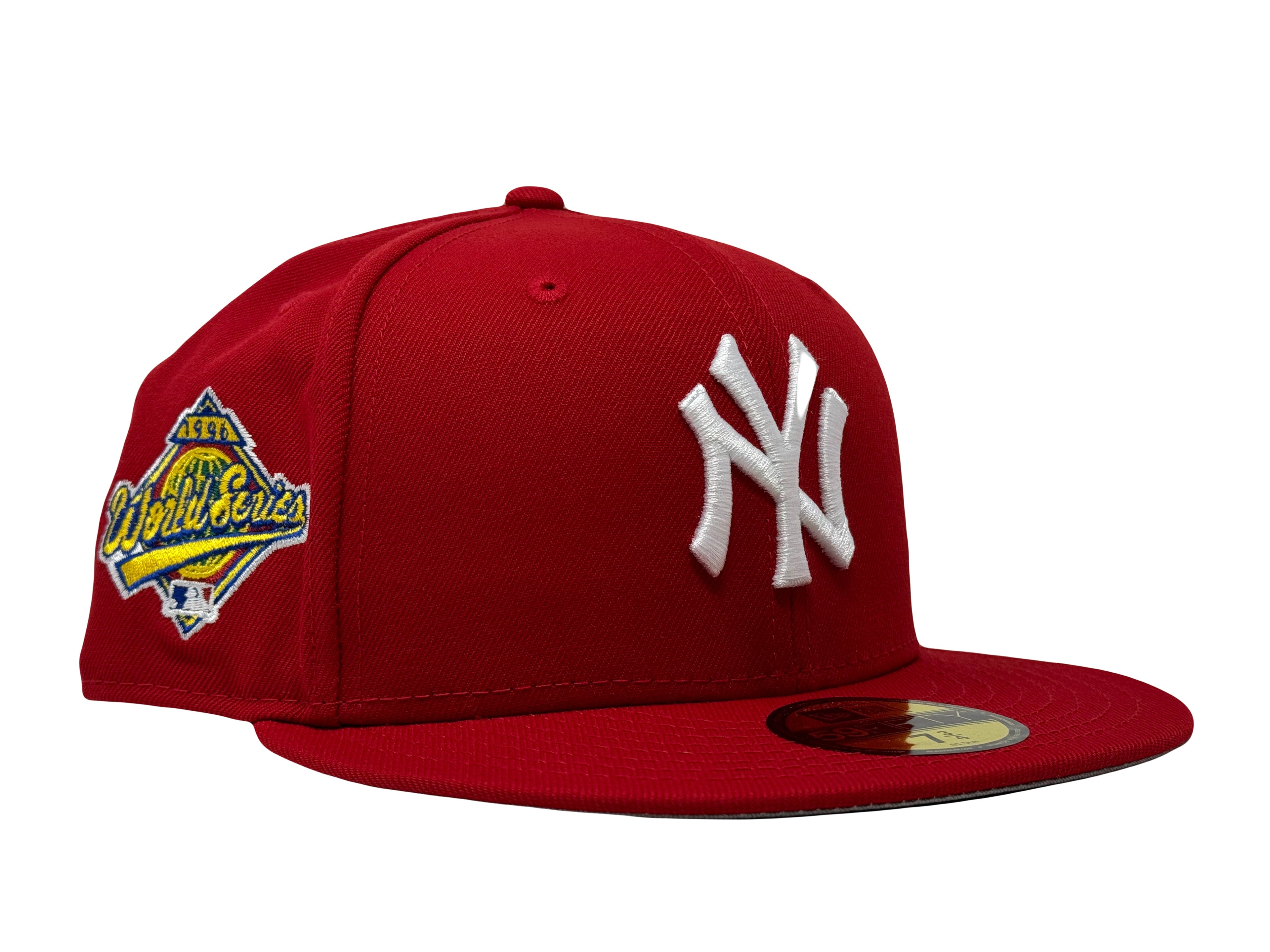 New York Yankees 1996 World Series Red Fitted Hats