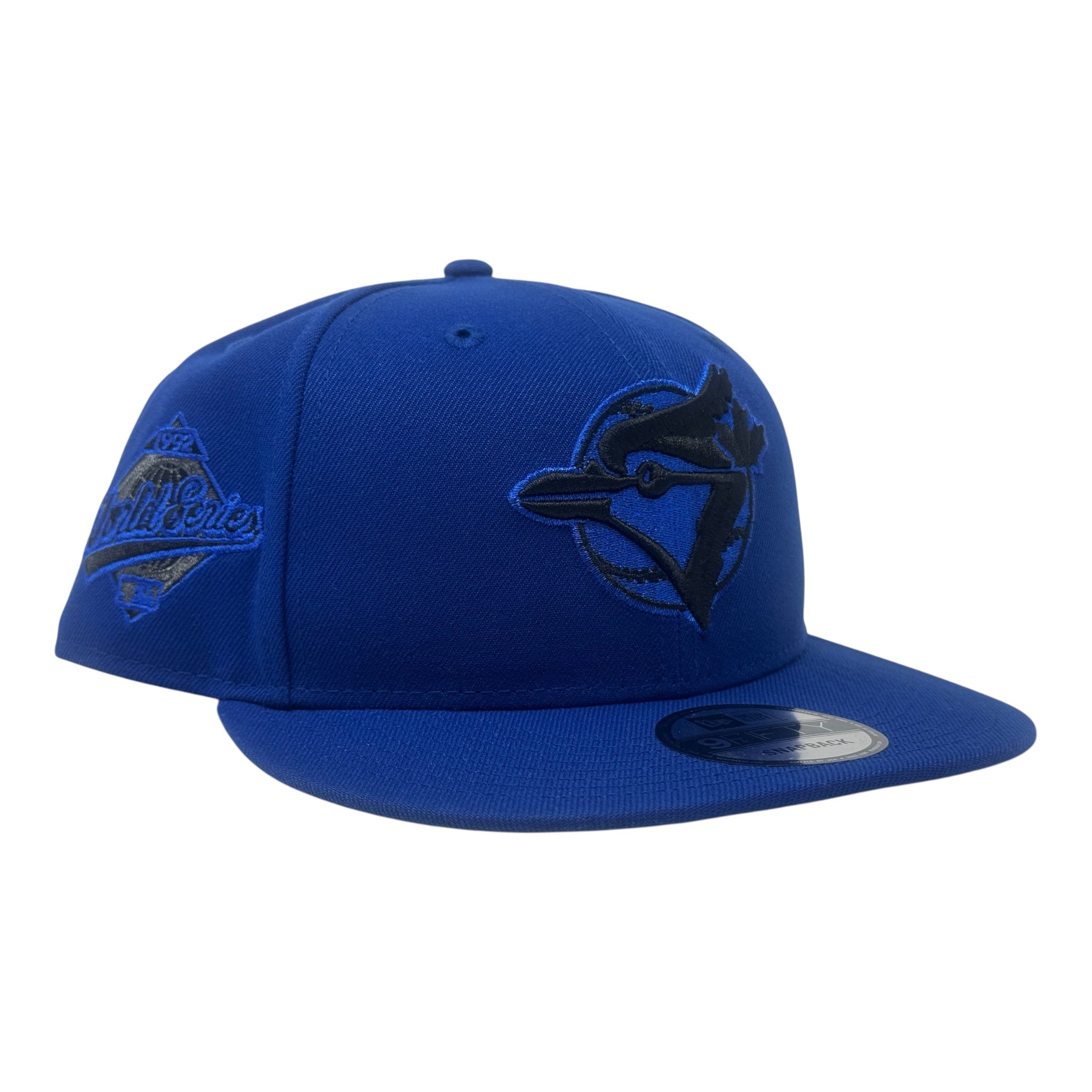 Toronto Blue Jays 1992 World Series Snapback Hat-Royal Blue