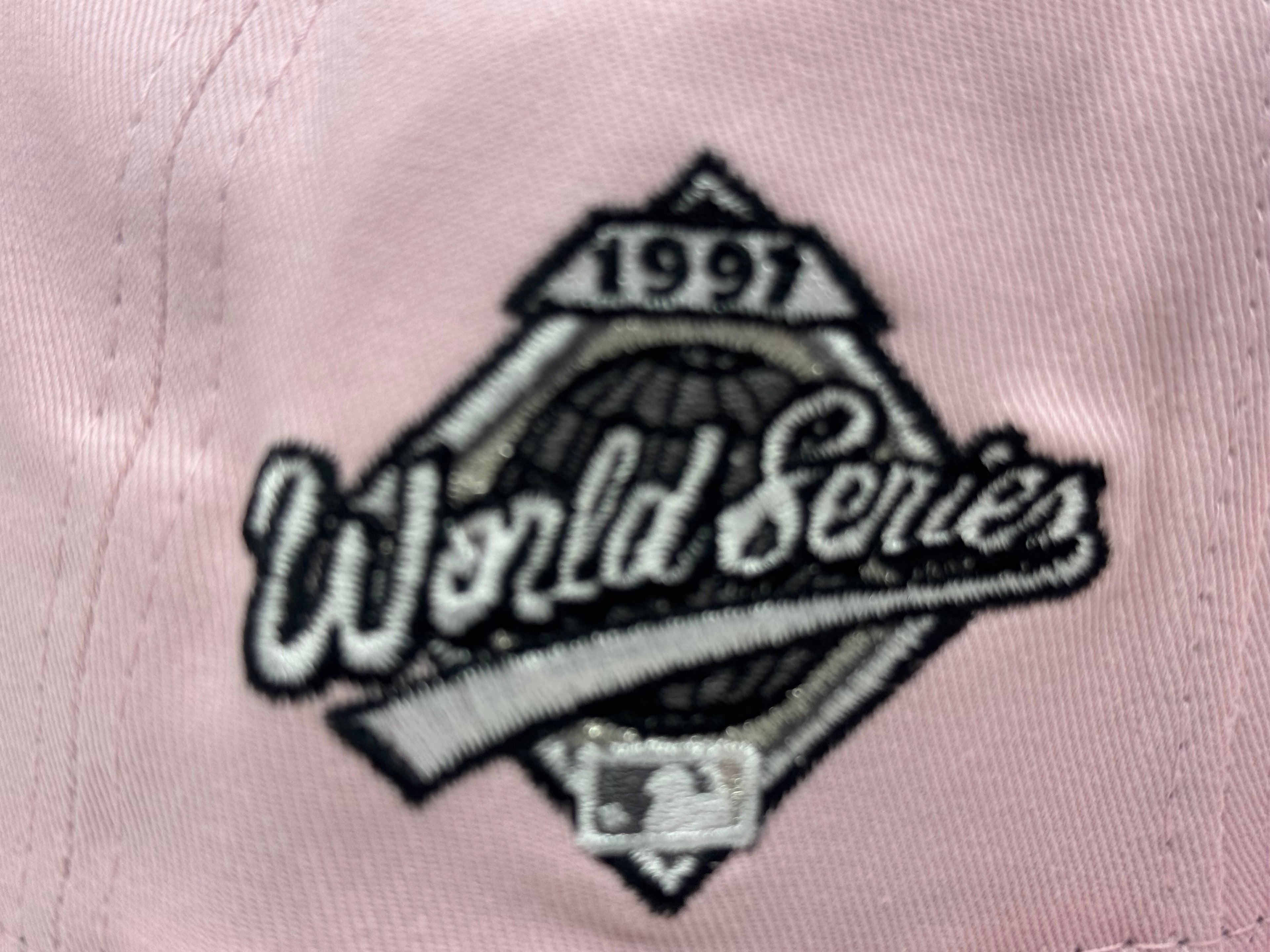Florida Marlins 1997 World Series Pink Gray Brim New Era Snapback Hat