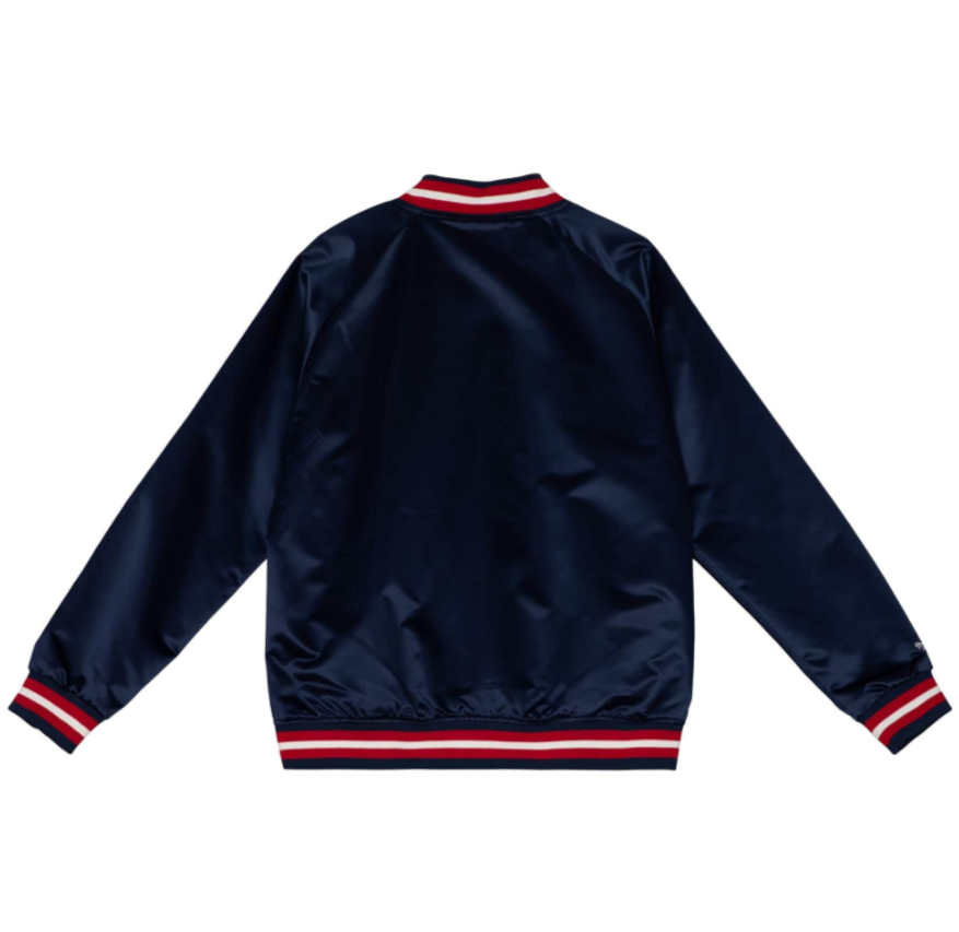 NEW YORK RANGERS MITCHELL & NESS SATIN JACKET
