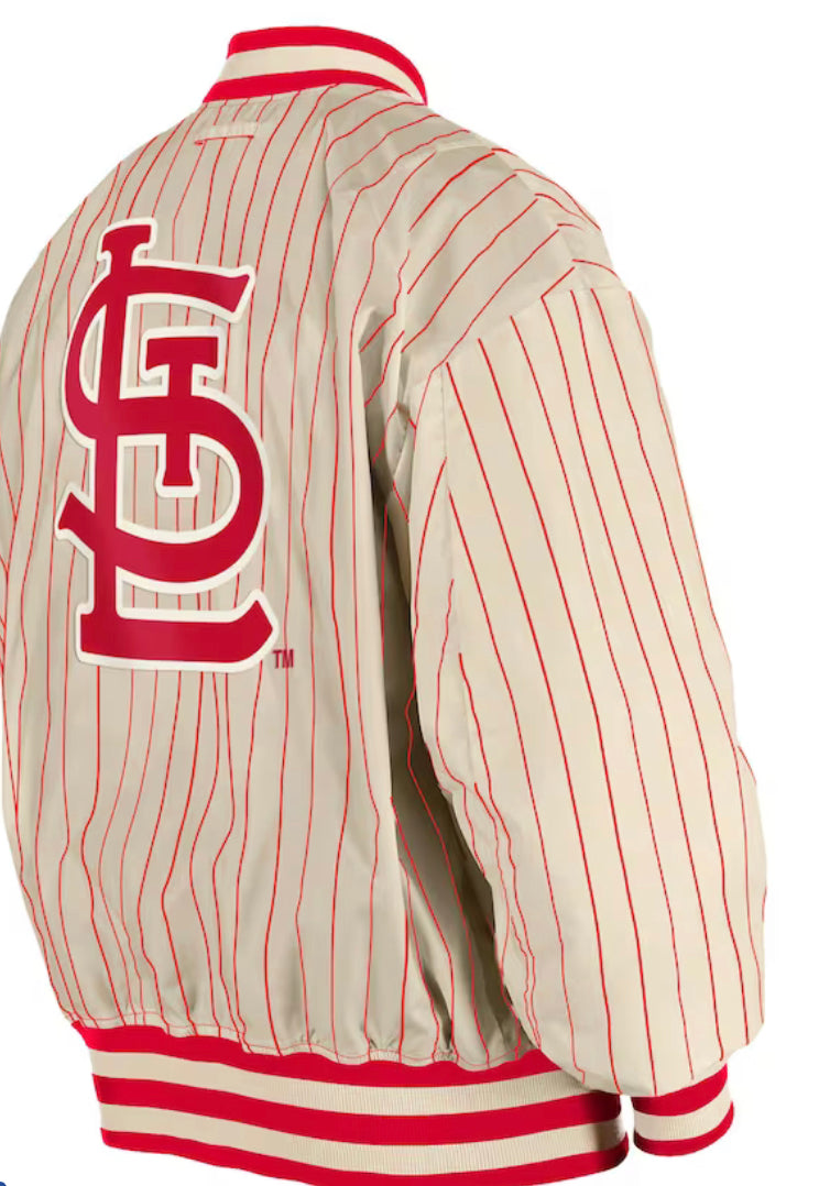 ST. LOUIS CARDINALS X ALPHA X NEW ERA L-2B BOMBER JACKET