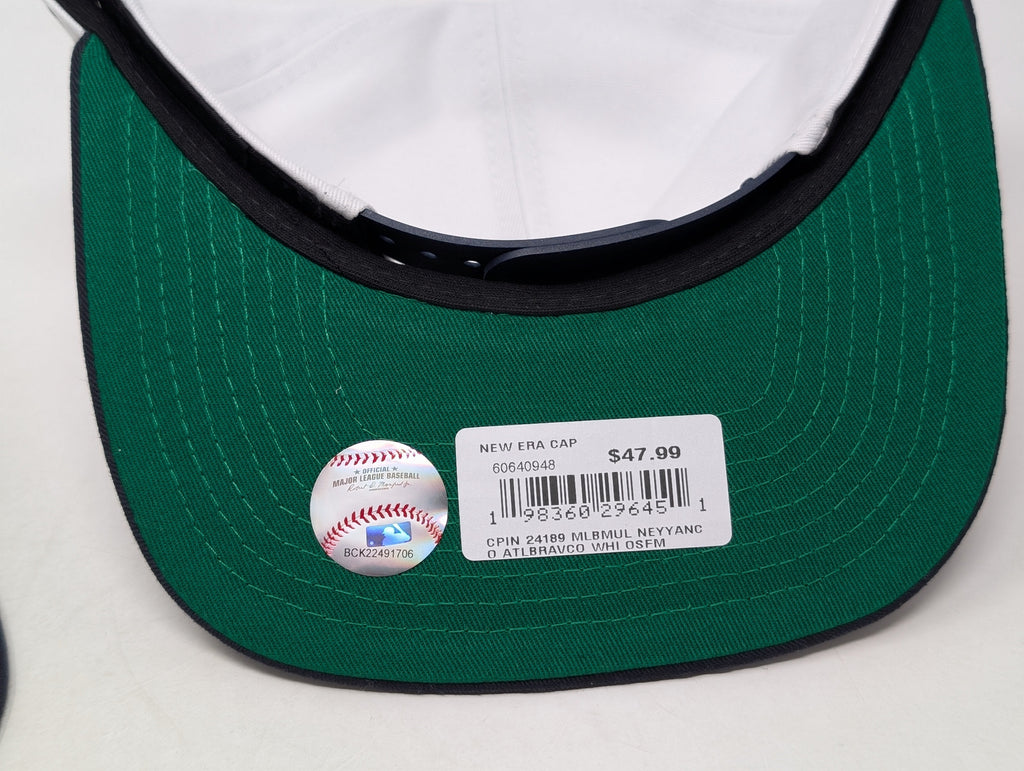 1996 MLB World Series metal pin logo New Era Snapback Hats