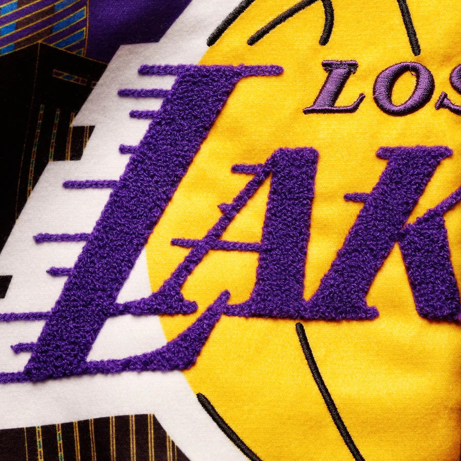 Los Angles Lakers Pro Standard Black Remix Varsity